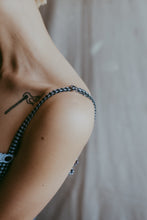 Load image into Gallery viewer, Gingham scrunch tank top