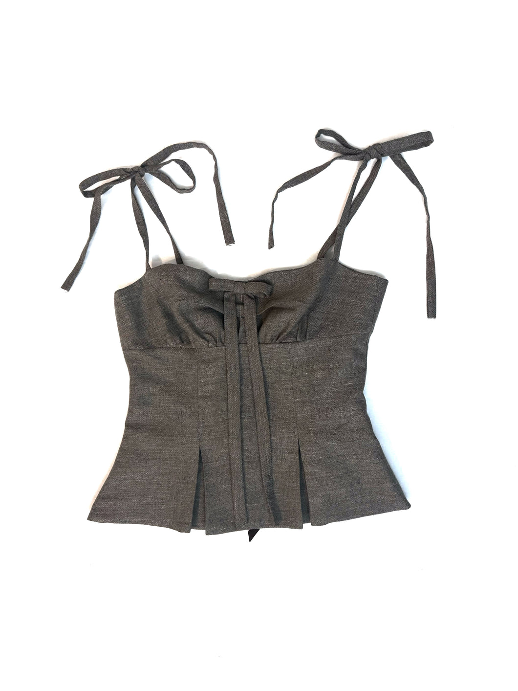 Dead-stock Wool Corset
